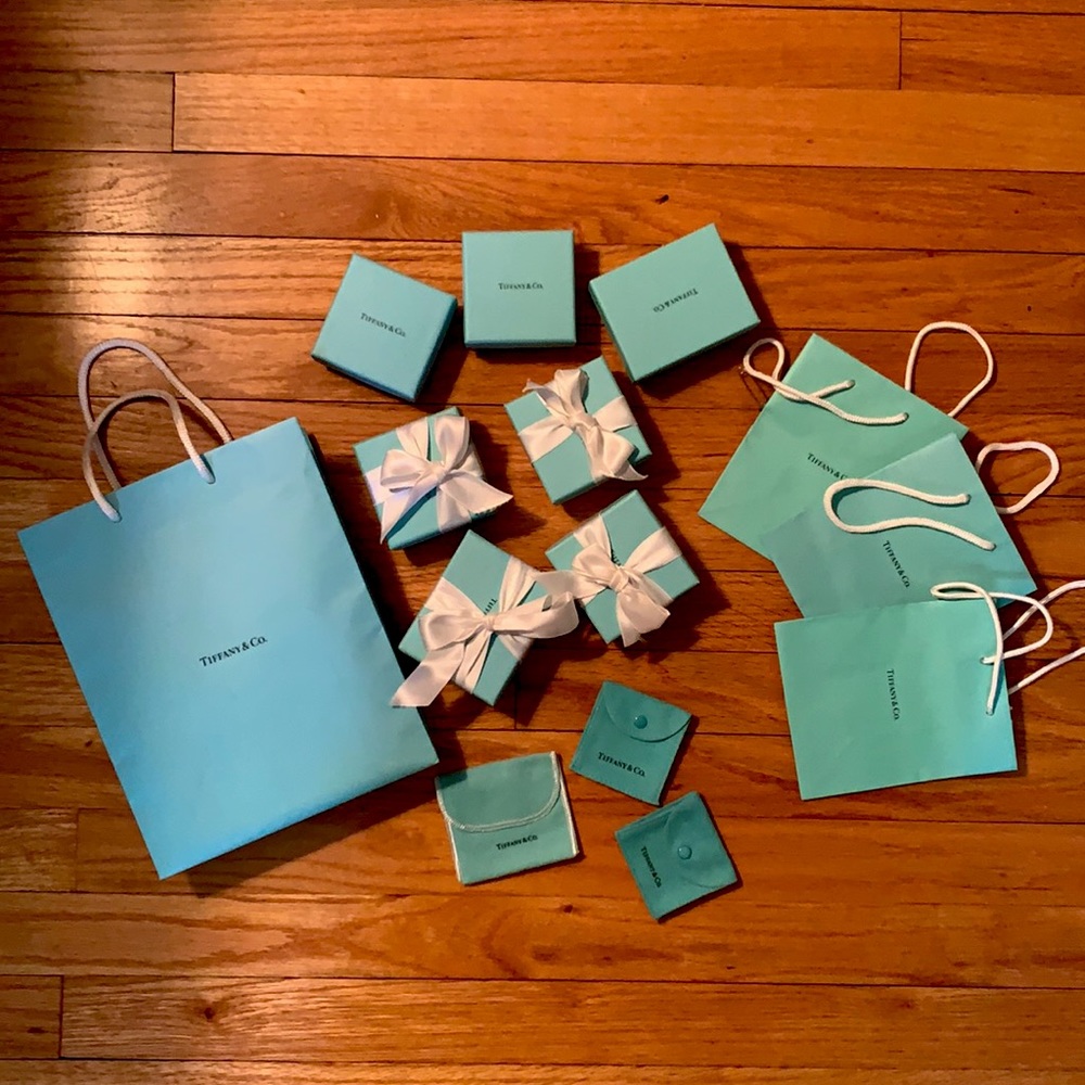 Tiffany and Co Packaging - Lot